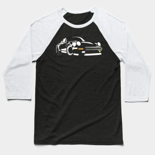Classic Porsche 911 Turbo Baseball T-Shirt